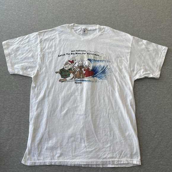 Delta Other - Delta T Shirt Size XL Christmas Santa Clause Mele Kalikimaka